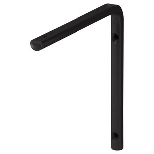 Duraline Plankdrager Buis Zwart 15x15cm