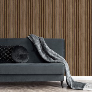 Easy Décor Vliesbehang Wood Strokes - Natuurlijk - 10,05m X 52cm