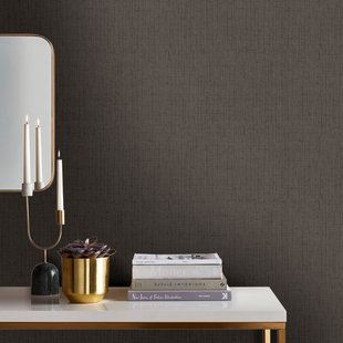 Vliesbehang Refined - Bruin - Grijs - 10,05m X 53cm