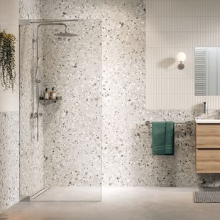 Sealskin - Inloopdouche Pure 88 X 200cm - Chroom Profiel - 8 Mm Helder Glas