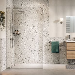 Sealskin - Inloopdouche Pure 118 X 200cm - Chroom Profiel - 8 Mm Helder Glas