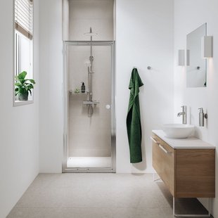 Sealskin - Douchedeur Seev 90 X 195cm - Chroom Profiel - 6 Mm Helder Glas