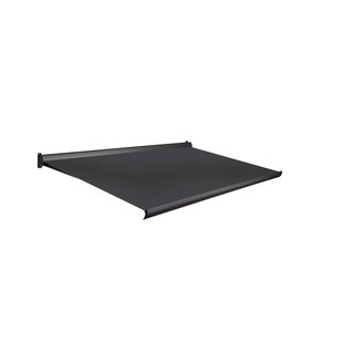 Domasol Knikarmscherm F10 Manueel Ral7016 Donker Doek D131 400x250cm