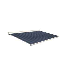 Domasol Knikarmscherm F10 Manueel Ral9001 Dessin Doek D390 400x300cm