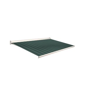 Domasol Knikarmscherm F10 Manueel Ral9001 Dessin Doek D388 500x300cm