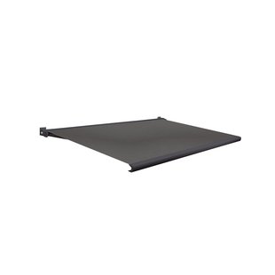 Domasol Knikarmscherm F20 Motor Schakelaar Ral 7016str Uni Donker Grijs Doek D367 350x300cm