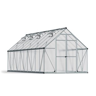 Canopia Tuinkas Essence 8x20 - Polycarbonaat - Transparant - 244x604x229cm