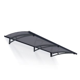 Palram | Canopia - Toegangsdeurluifel Aquila 2050 - Donkergrijs - 205x91,5cm