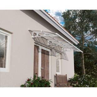 Canopia Deurluifel Bordeaux Wit 447x139x33cm