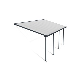 Palram | Canopia - Terrasoverkapping Feria - Donkergrijs - 3x6.1m