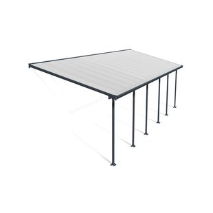 Palram | Canopia - Terrasoverkapping Feria - Donkergrijs - 3x9.2m