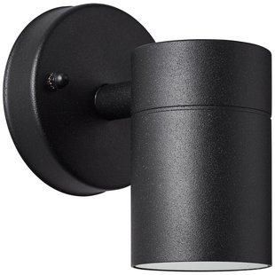 Brilliant Wandlamp Jandy Zwart Gu10