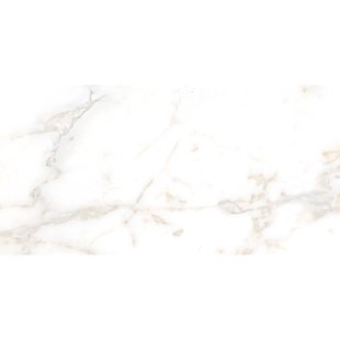 Marmerlook Tegel - Calacatta Gold - Goud - Keramiek - Gepolijst - 60x120 Cm - 1,44 M²