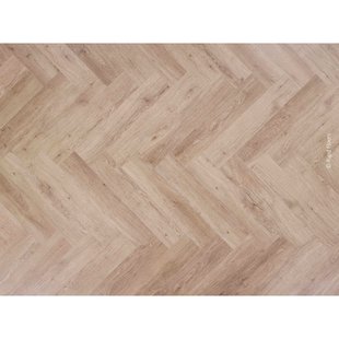 Lalegno Pvc-vloer Bondi - Visgraat - 4-zijdige Micro V-groef - 6,5mm - 1,15m²