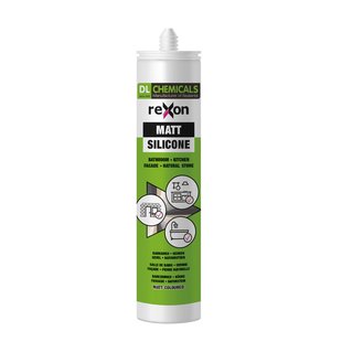 Rexon Siliconenkit Matt Silicone Jasmijn Mat 290ml