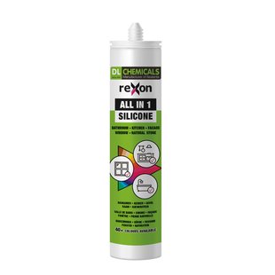 Rexon Siliconenkit All-in-1 Ezel Grijs 290ml