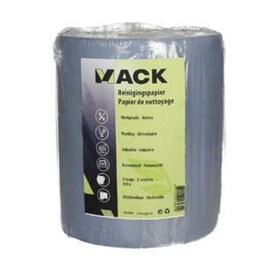 Mack Poetspapier Op Rol Blauw 350 Vellen