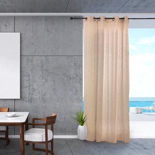 Sahara Vitrage Kant En Klaar Beige 140 X 245 Cm