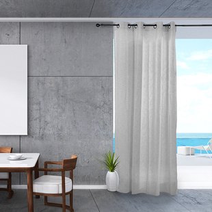 Sahara Vitrage Kant En Klaar Lichtgrijs 140 X 245 Cm