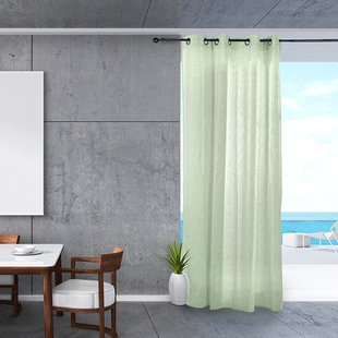 Sahara Vitrage Kant En Klaar Lichtgroen 140 X 245 Cm