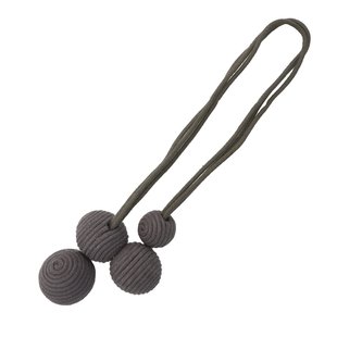 Gordijnbinder Met Bollen Magnetisch Grijs