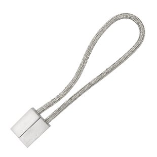 Gordijnbinder Magneet Zilver