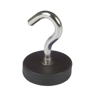 Fix-o-moll Haakmagneet Neodymium Rubber 22mmx33mm 2 Stuks