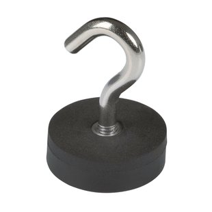 Fix-o-moll Haakmagneet Neodymium Rubber 28mmx38mm