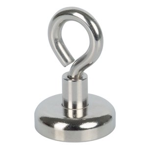 Fix-o-moll Magneet Neodymium Met Oog 20mmx31mm 2 Stk