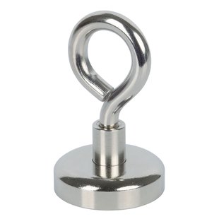 Fix-o-moll Magneet Neodymium Met Oog 25mmx42mm