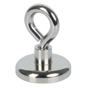 Fix-o-moll Magneet Neodymium Met Oog 32mmx44mm