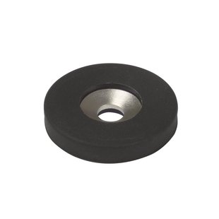Fix-o-moll Magneet Neodymium Siliconen Gefreesd Gat 22mm 2 Stk