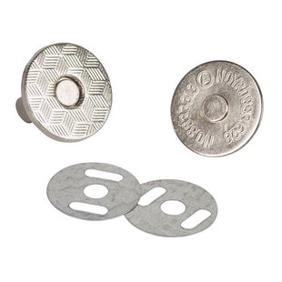 Fix-o-moll Magneet Neodymium Slot Zilver 18mm 2 Stk