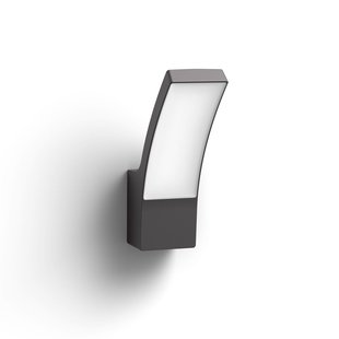 Philips Wandlamp Splay Antraciet 3,8w