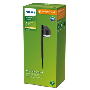 Philips Solar Buitenlamp Fyve Sl33 Zwart 1 St