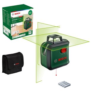 Bosch Lijnlaser Advancedlevel 360 - 24m - Groen - Zelfnivellerend