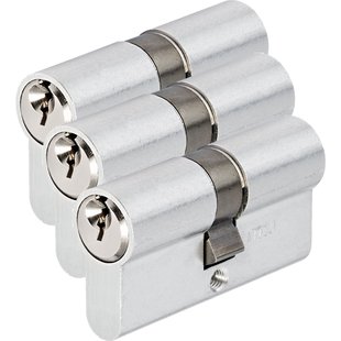 Baseline Deurcilinder 30/30 Mm - 3 Sleutels - Set Van 3