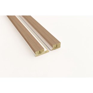 Maestro Latt Afwerkprofielset - Natural Oak + White - 277cm - 71x16mm