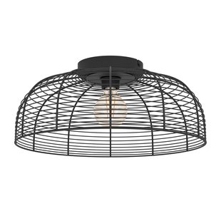 Eglo Plafondlamp Derwen Zwart ⌀45cm E27