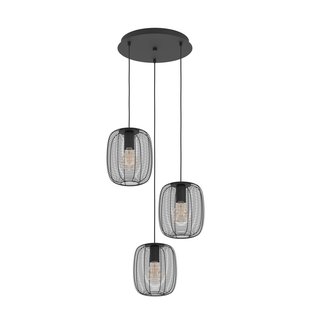 Eglo Hanglamp Derwen Zwart ⌀33cm 3xe27