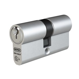 Nemef Veiligheidscilinder 132/9p 30/45 Mm Skg*** - Met Boorbeveiliging - Met Gevarenfunctie - 3 Sleutels