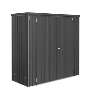 Biohort Tuinkast 190 Donkergrijs Metallic