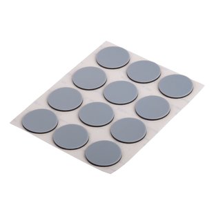 Fix-o-moll Zelfklevende Glijders Easy Glider Plat Grijs 22 Mm 12st