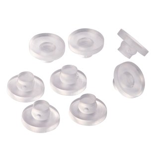 Fix-o-moll Glasplaatdragers Transparant 16 Mm 8 St