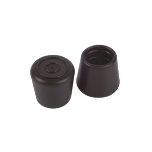 Fix-o-moll Anti-slip Pootdoppen Zwart 14mm 4 St