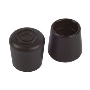 Fix-o-moll Anti-slip Pootdoppen Zwart 20mm 4 St