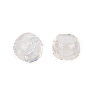 Fix-o-moll Tafelpootdoppen Flexibel Transparant 22mm 4st