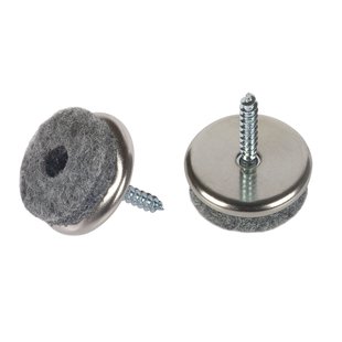 Fix-o-moll Meubelviltglijders Met Schroef 24mm 16 St