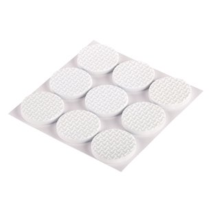 Fix-o-moll Wanddeurstop Zelfklevend Wit 28mm 9 St