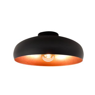 Eglo Plafondlamp Mogano Zwart Koper ⌀40cm E27